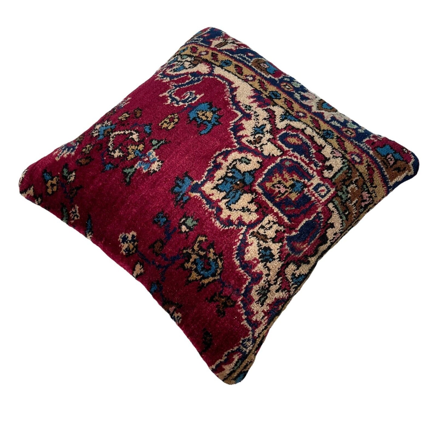 45 x 45 cm  , Vintage Turkish Cushion Cover ,  Vintage Handgemachte Kissenbezug