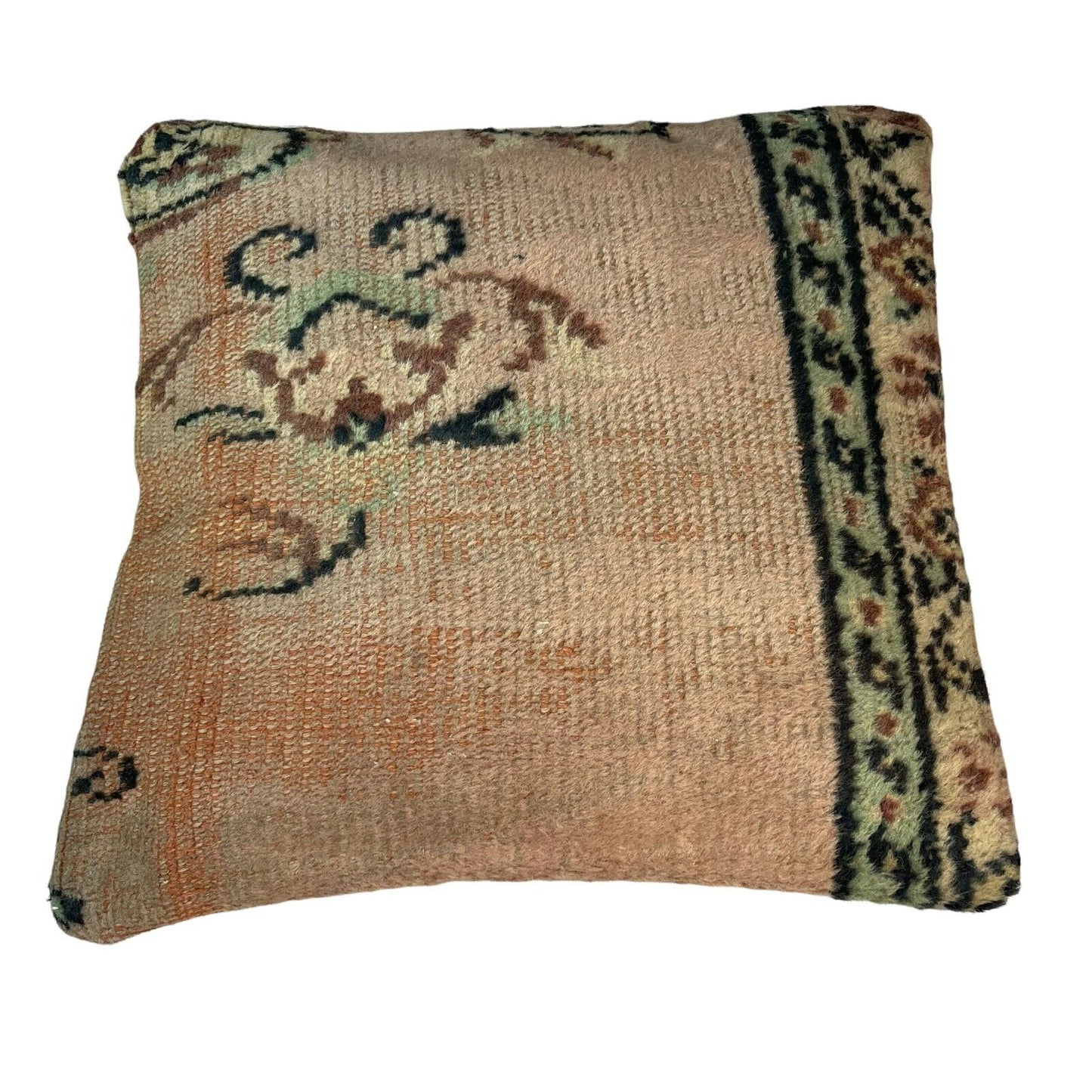 45 x 45 cm  , Vintage Turkish Cushion Cover ,  Vintage Handgemachte Kissenbezug