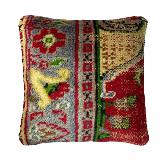 18''X18'' Vintage Handmade Rug Cushion Cover, 45 x 45 cm Deko Kissenbezug