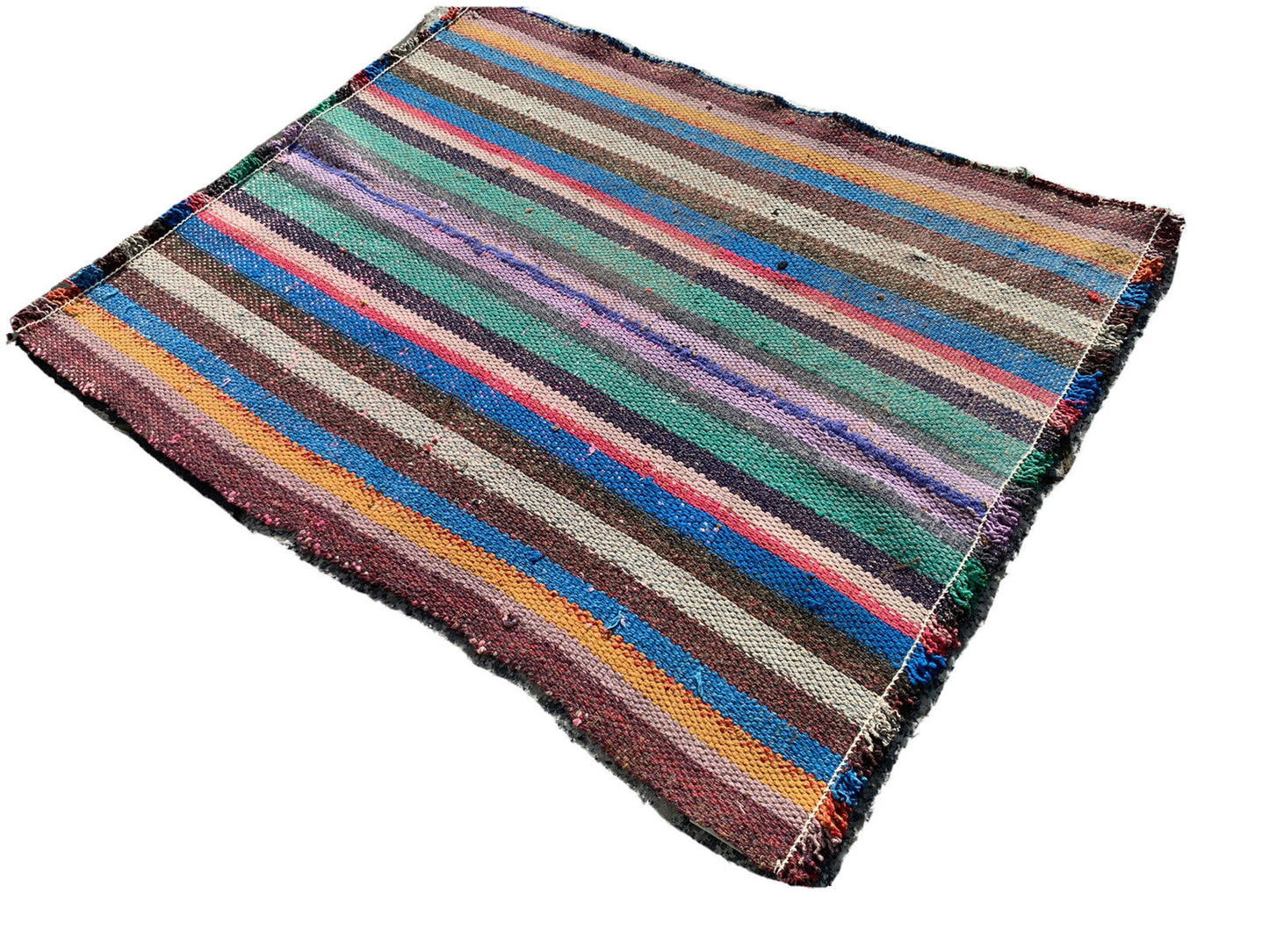 Traditional Anatolian Turkish Kilim Rug, Vintage Kelim Teppich 100x80 cm
