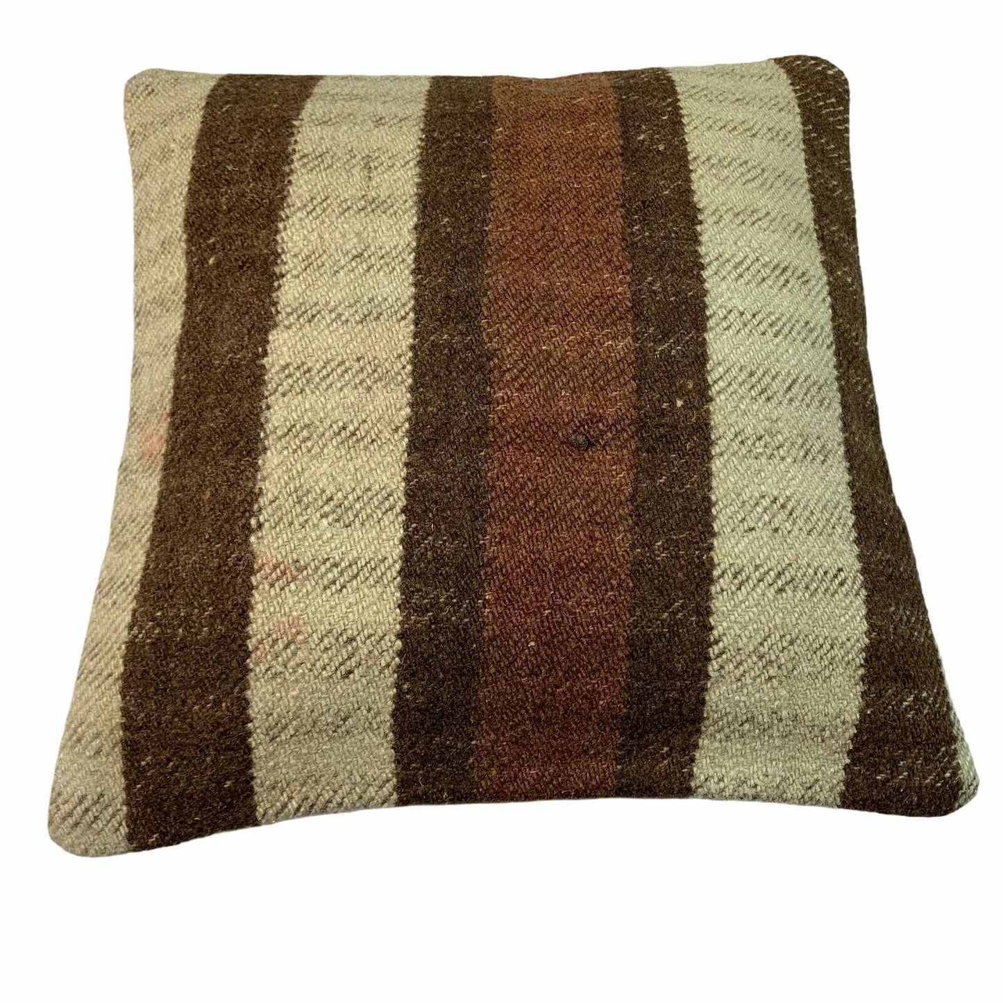 Einzigartige Kelim-Kissen,Turkish Kilim Pillow,16'×16'   Funda De Cojín Kilim