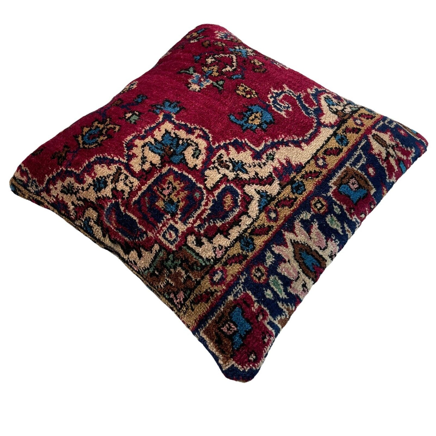 45 x 45 cm  , Vintage Turkish Cushion Cover ,  Vintage Handgemachte Kissenbezug