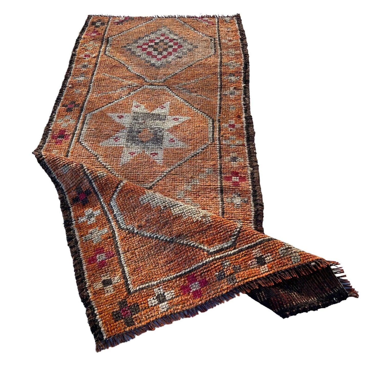 Traditional Turkish Kilim Rug,Vintage Kelim Teppich 192x90 Cm