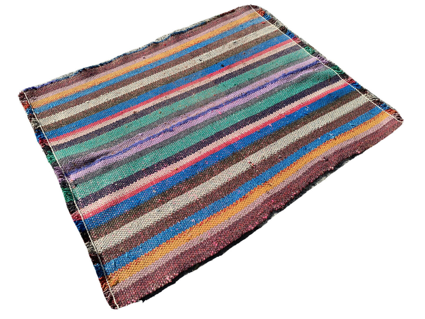 Traditional Anatolian Turkish Kilim Rug, Vintage Kelim Teppich 100x80 cm