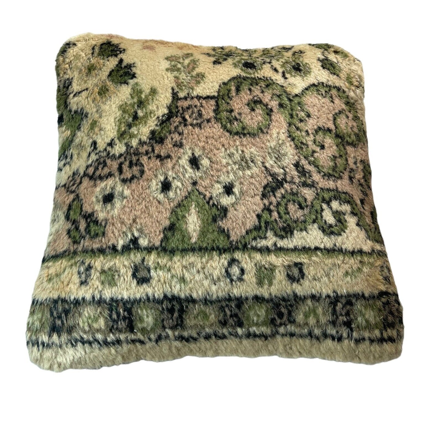 18''X18'' Vintage Handmade Rug Cushion Cover, 45 x 45 cm Deko Kissenbezug