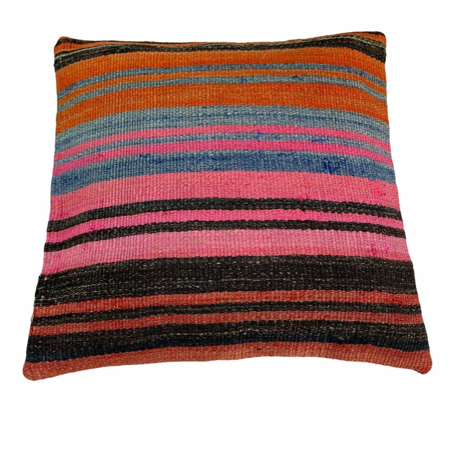 Einzigartige Kelim-Kissen,Turkish Kilim Pillow,16'×16'   Funda De Cojín Kilim