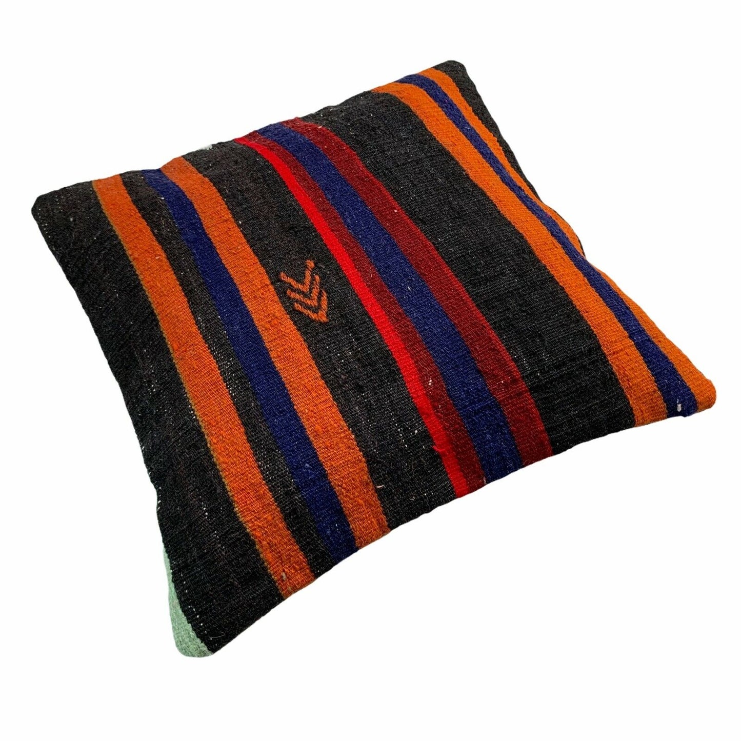 Einzigartige Kelim-Kissen,Turkish Kilim Pillow,16'×16'   Funda De Cojín Kilim