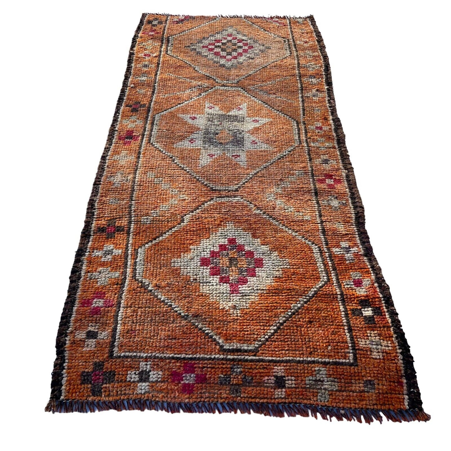 Traditional Turkish Kilim Rug,Vintage Kelim Teppich 192x90 Cm