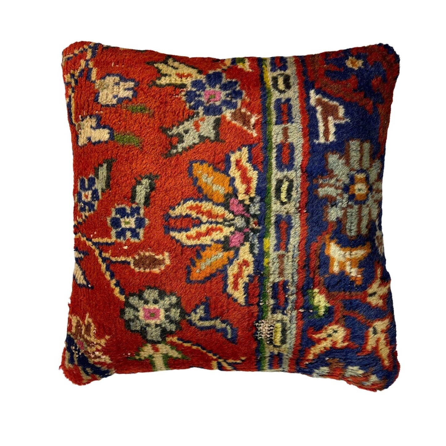 18''X18'' Vintage Handmade Rug Cushion Cover, 45 x 45 cm Deko Kissenbezug