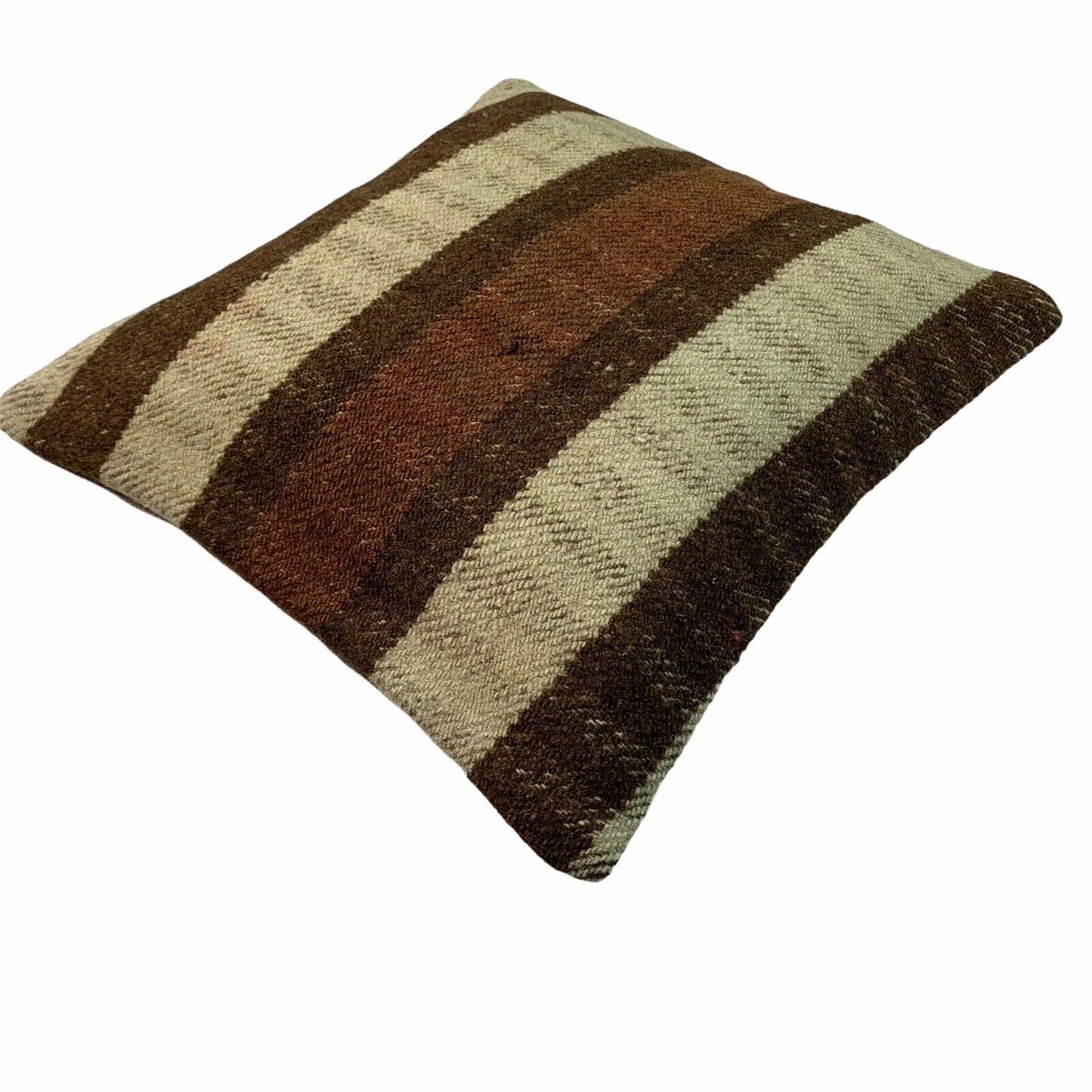 Einzigartige Kelim-Kissen,Turkish Kilim Pillow,16'×16'   Funda De Cojín Kilim