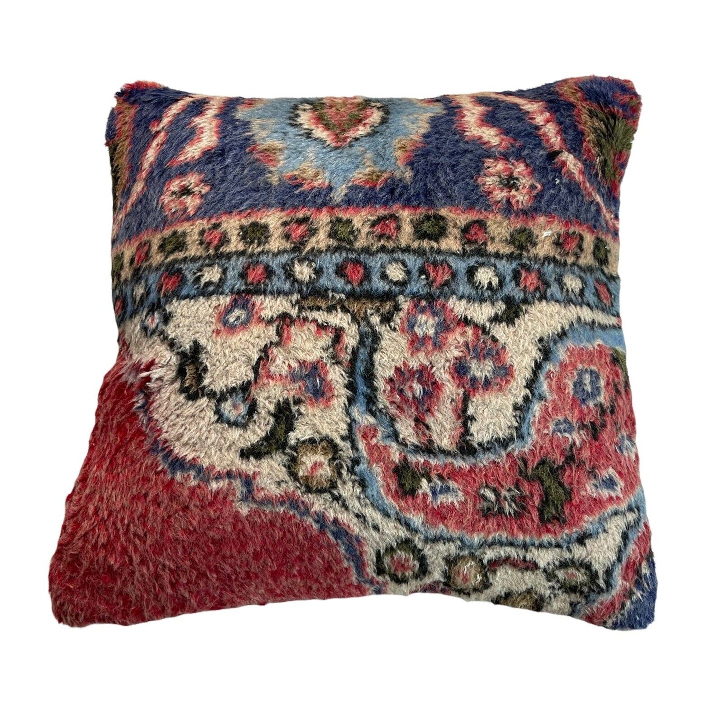 45 x 45 cm  , Vintage Turkish Cushion Cover ,  Vintage Handgemachte Kissenbezug