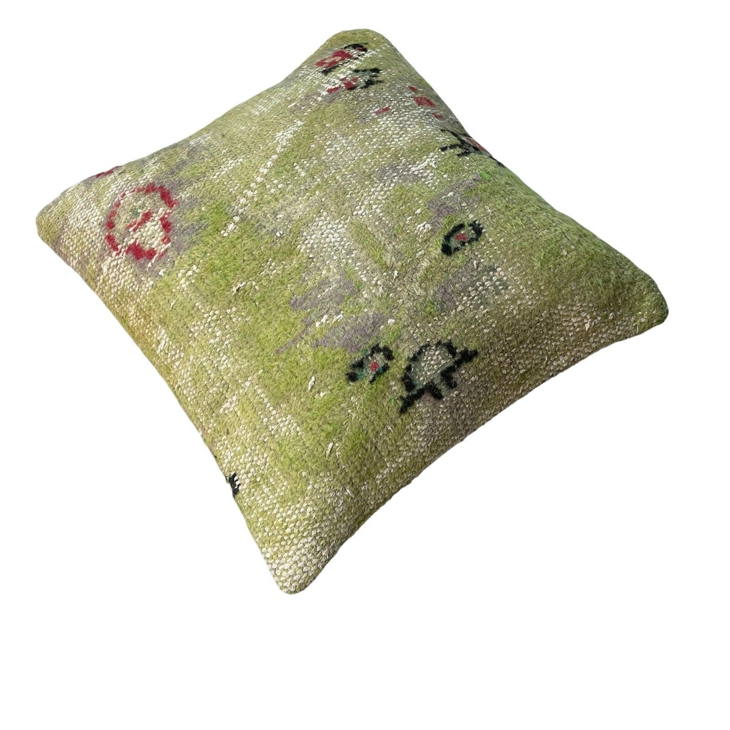 18''X18'' Vintage Handmade Rug Cushion Cover, 45 x 45 cm Deko Kissenbezug