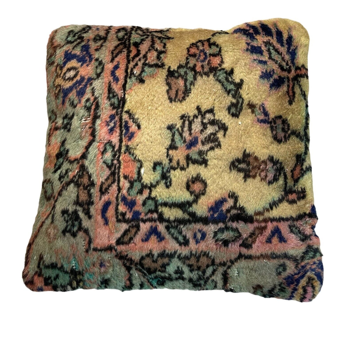 45 x 45 cm  , Vintage Turkish Cushion Cover ,  Vintage Handgemachte Kissenbezug