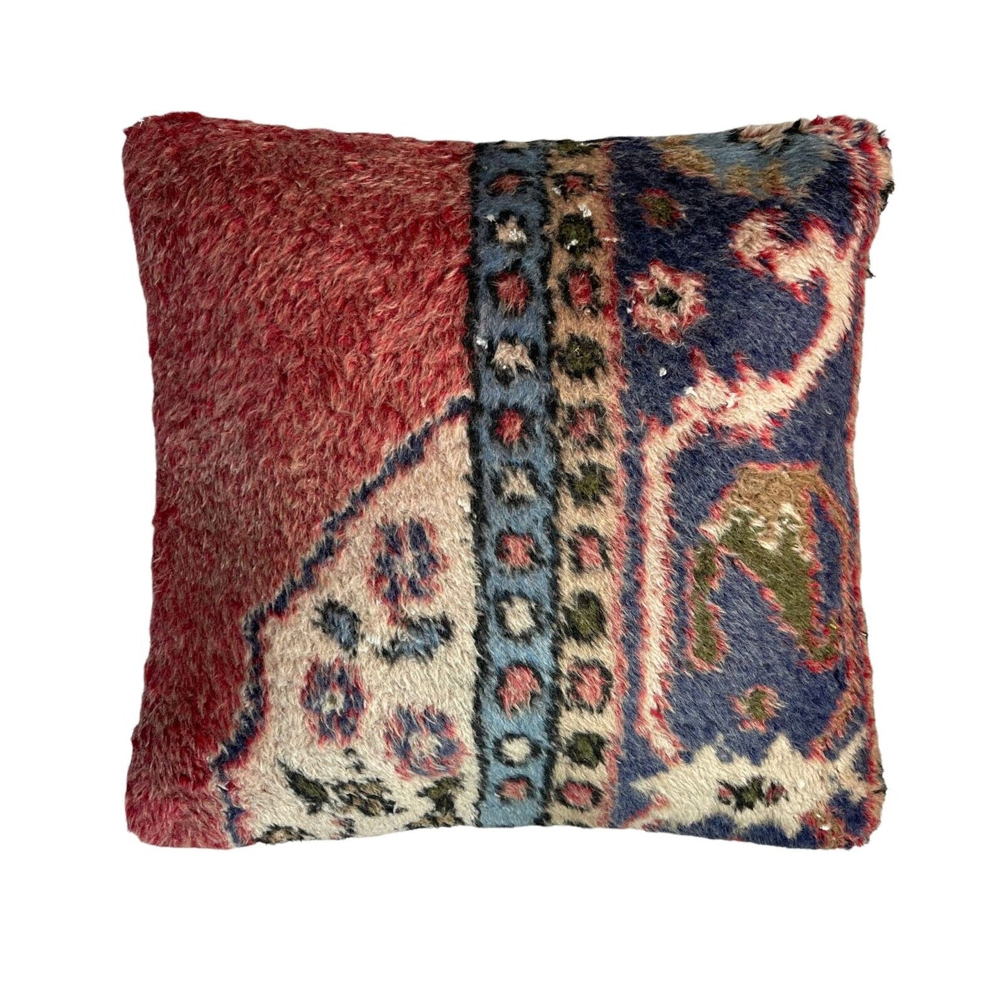 45 x 45 cm  , Vintage Turkish Cushion Cover ,  Vintage Handgemachte Kissenbezug