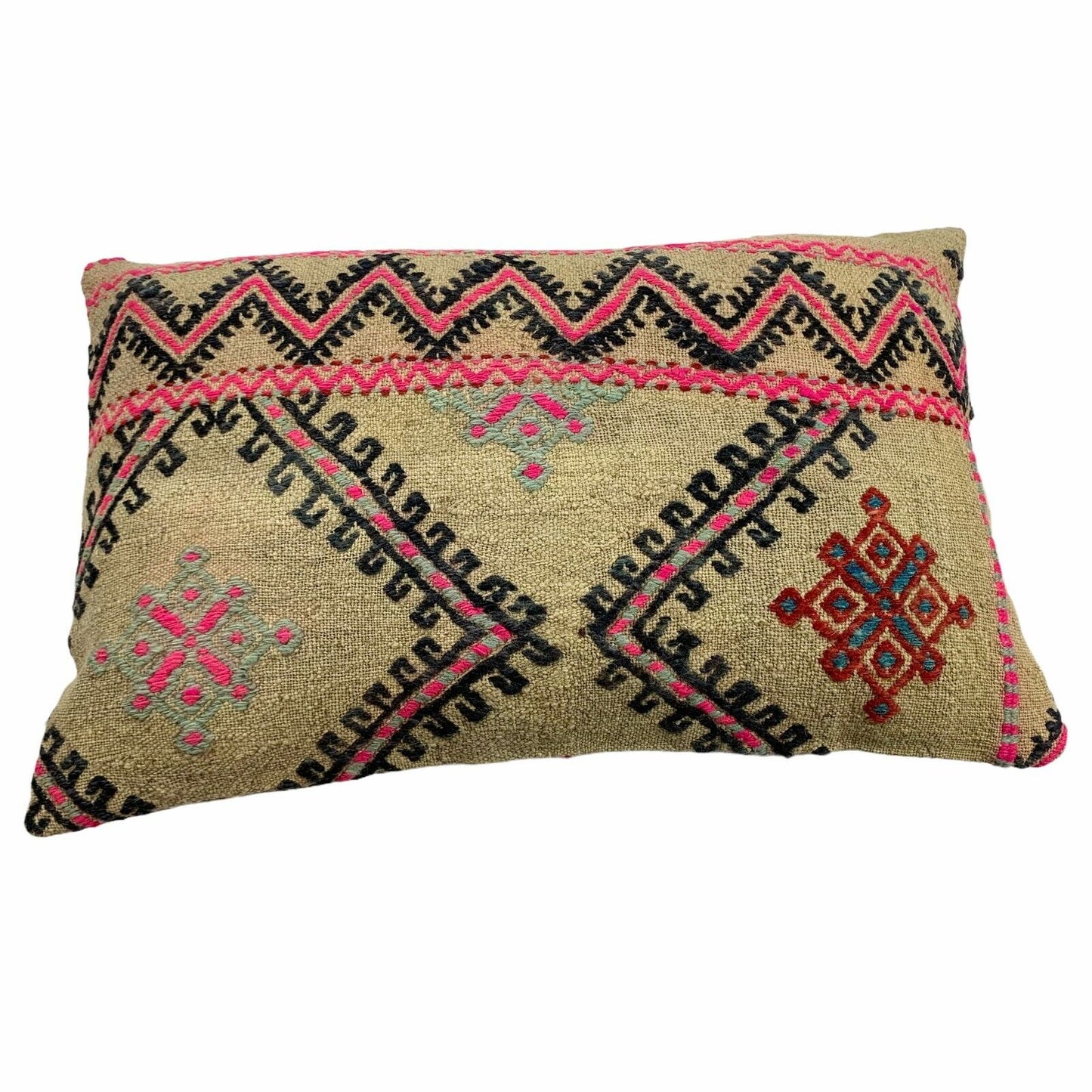 40x60 Cm Handgewebt Kelim Kissenbezug Vintage Kilim Cushion Cover , Boho,16'x24'