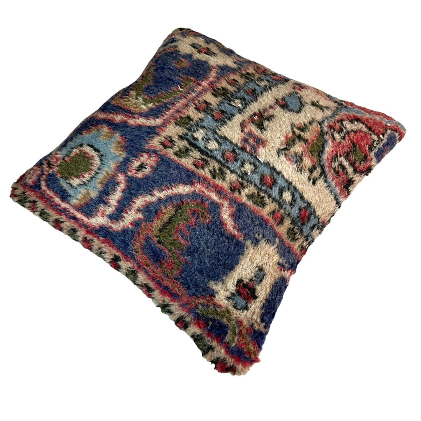 45 x 45 cm  , Vintage Turkish Cushion Cover ,  Vintage Handgemachte Kissenbezug