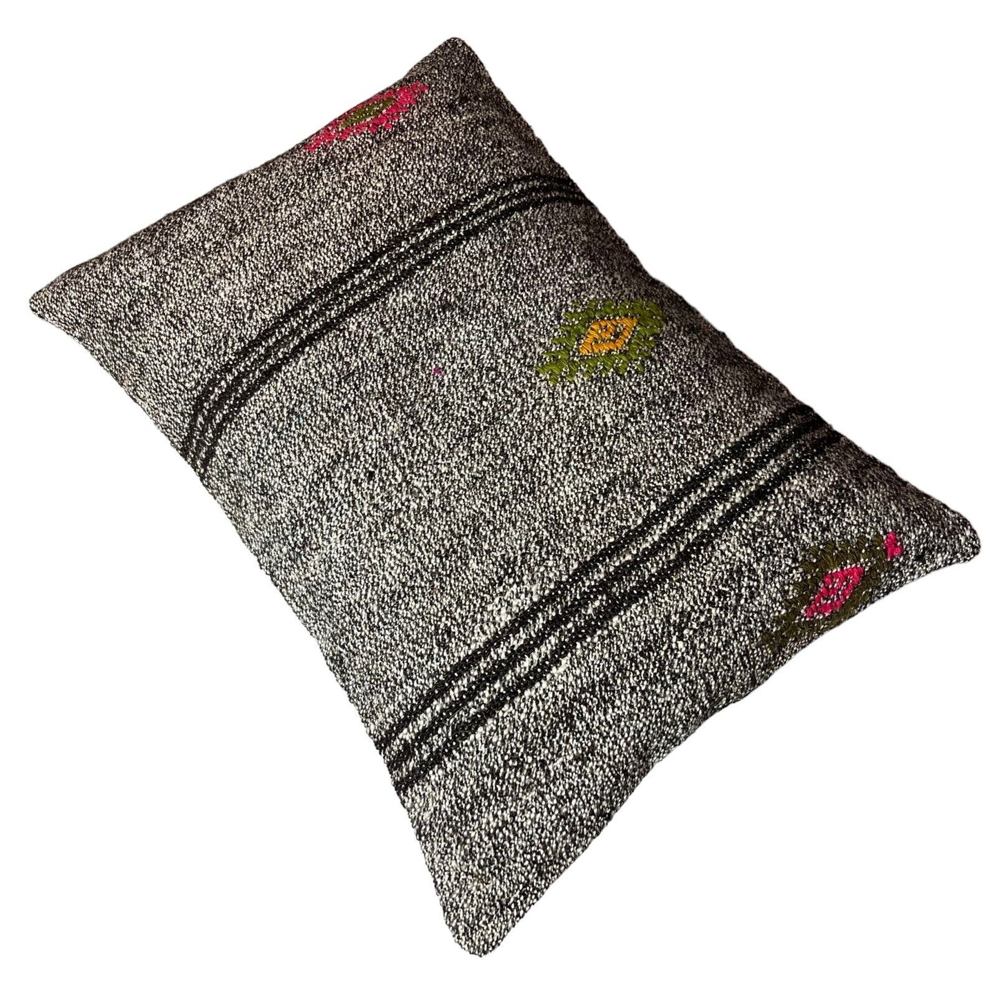 40x60 Cm Handgewebt Kelim Kissenbezug Vintage Kilim Cushion Cover , Boho,16'x24'