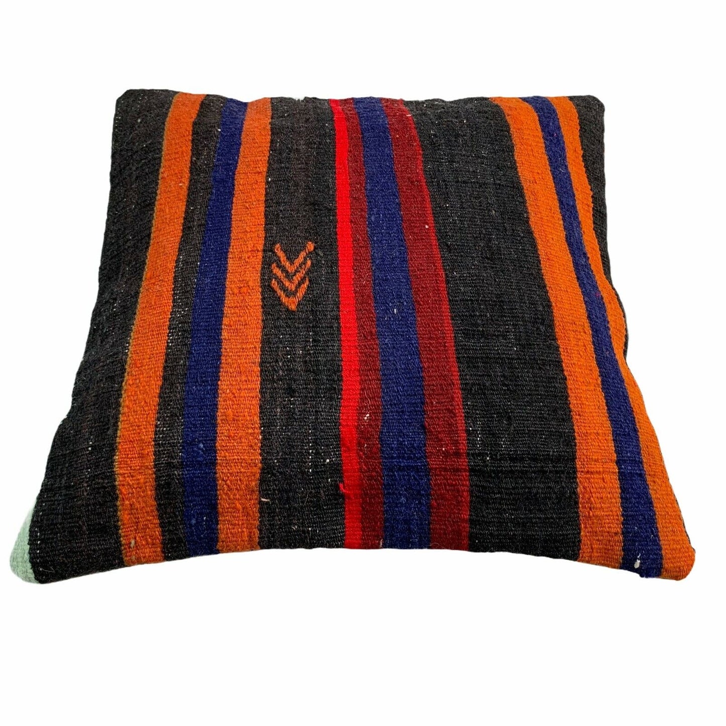 Einzigartige Kelim-Kissen,Turkish Kilim Pillow,16'×16'   Funda De Cojín Kilim