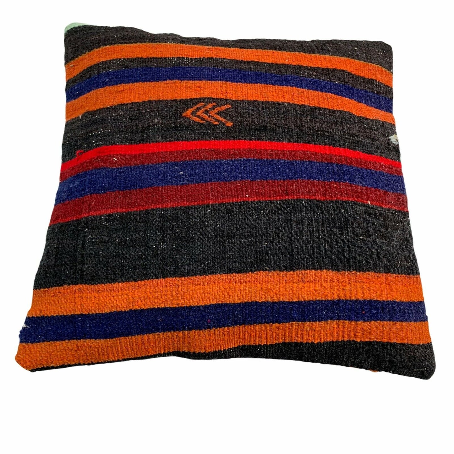 Einzigartige Kelim-Kissen,Turkish Kilim Pillow,16'×16'   Funda De Cojín Kilim