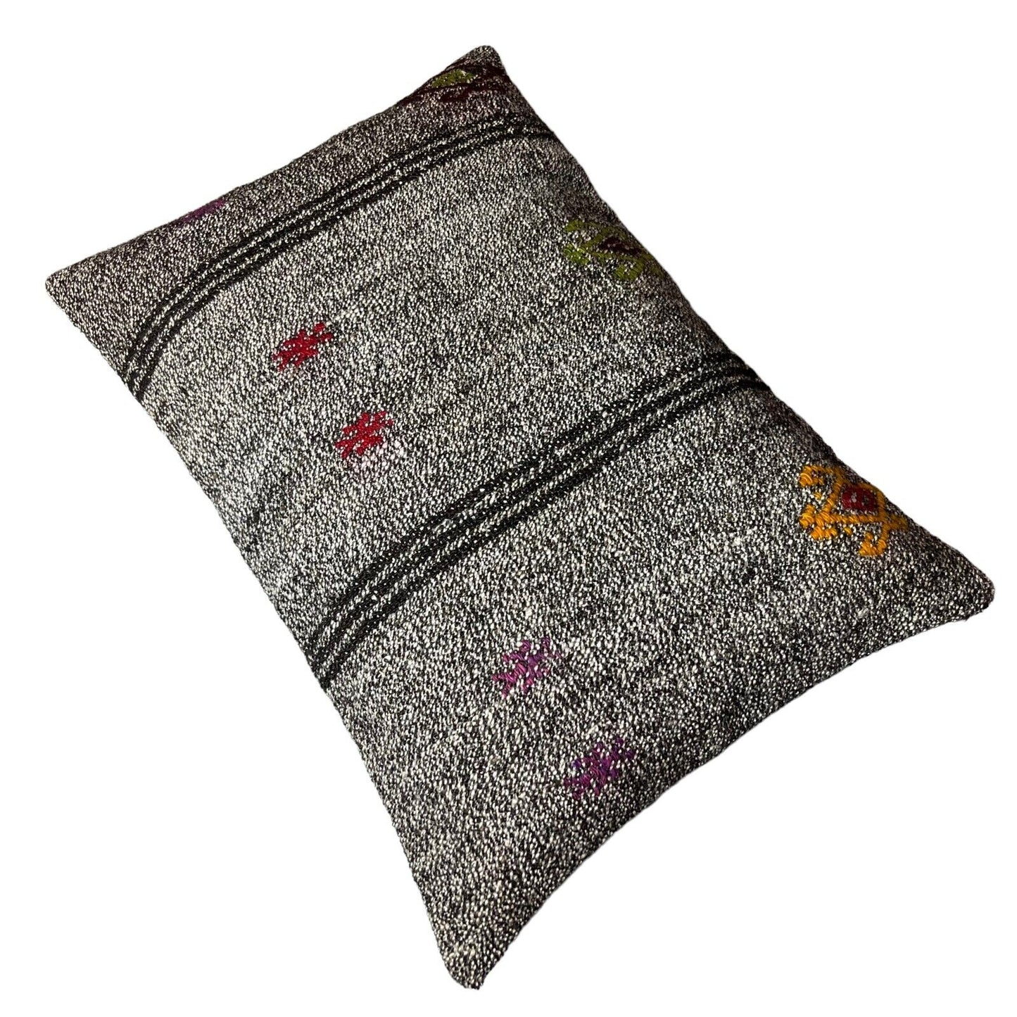 40x60 Cm Handgewebt Kelim Kissenbezug Vintage Kilim Cushion Cover , Boho,16'x24'