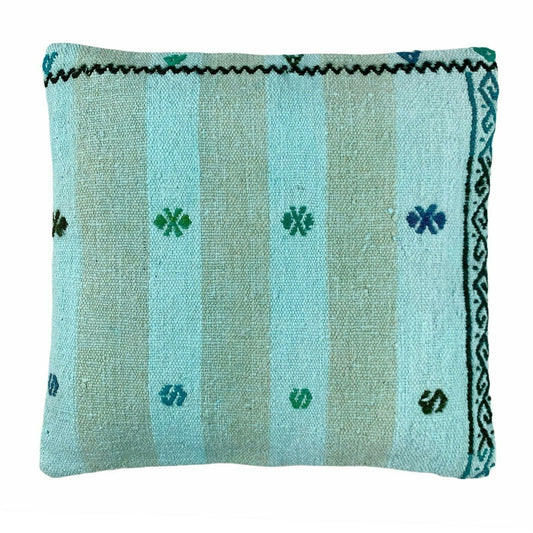 Einzigartige Kelim-Kissen,Turkish Kilim Pillow,16'×16'   Funda De Cojín Kilim