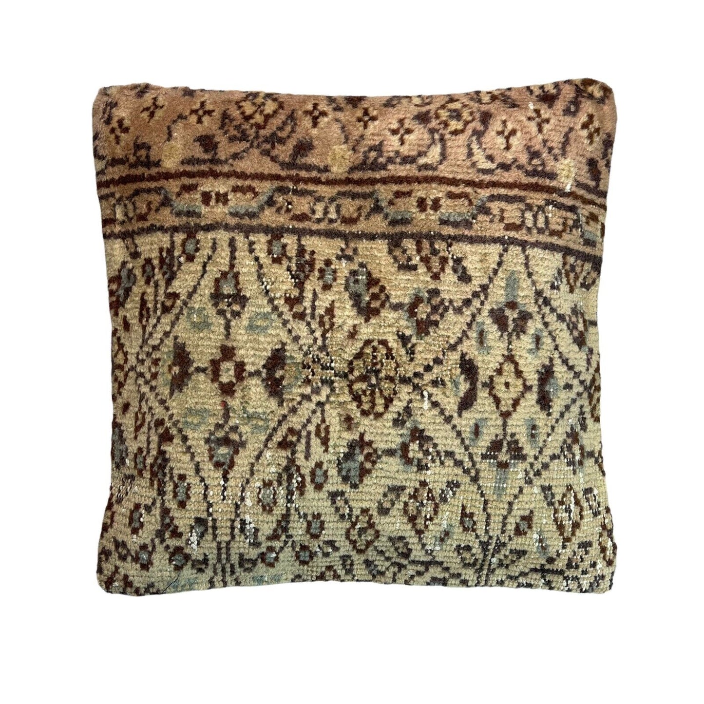 45 x 45 cm  , Vintage Turkish Cushion Cover ,  Vintage Handgemachte Kissenbezug