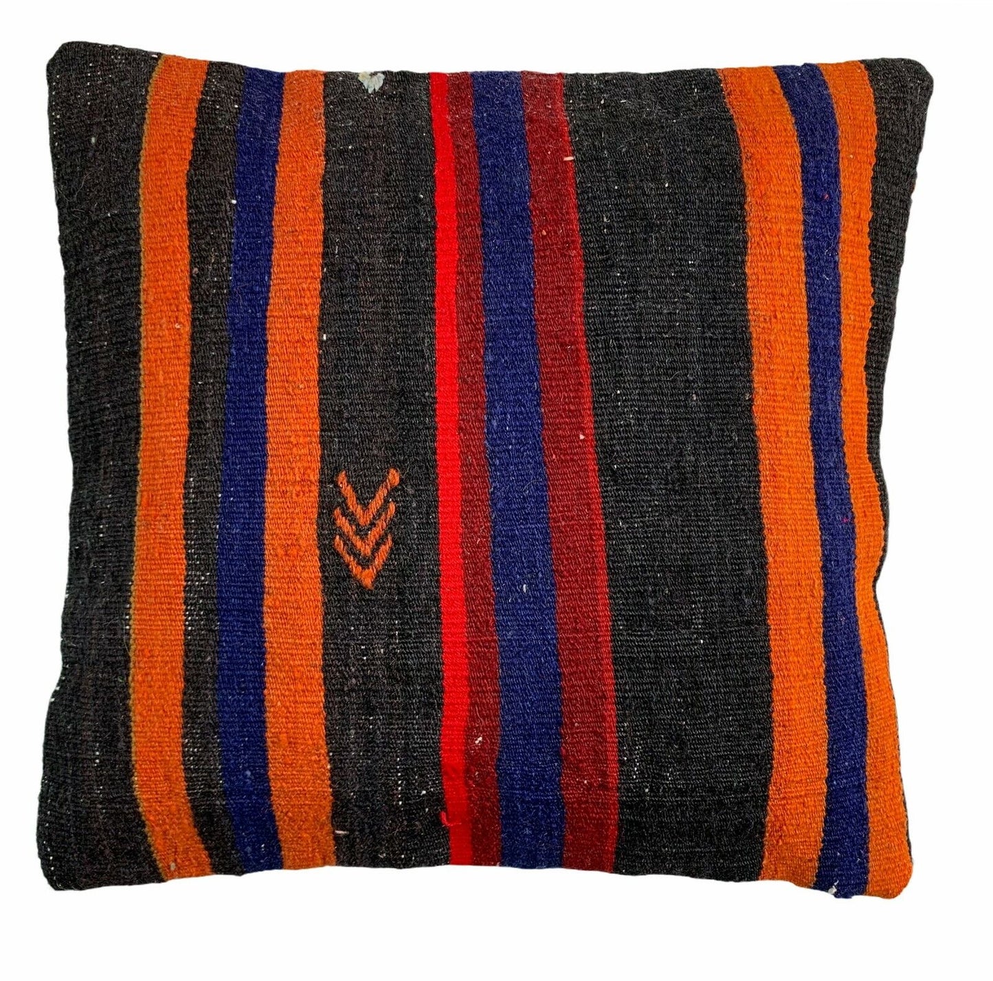 Einzigartige Kelim-Kissen,Turkish Kilim Pillow,16'×16'   Funda De Cojín Kilim