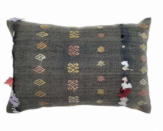 Pointez sur l'image pour zoomer Luxe-Laine-turc-marocain-Colore-Kilim-Housses