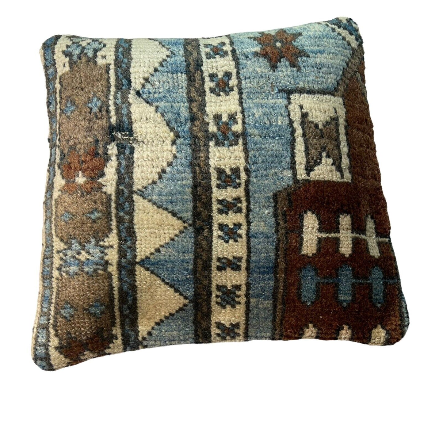 Einzigartige Kelim-Kissen,Turkish Kilim Pillow,16'×16'   Funda De Cojín Kilim