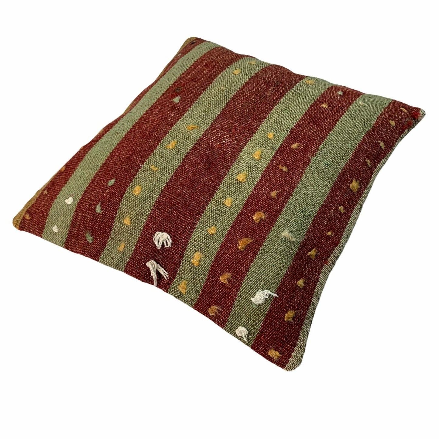 Einzigartige Kelim-Kissen,Turkish Kilim Pillow,16'×16'   Funda De Cojín Kilim