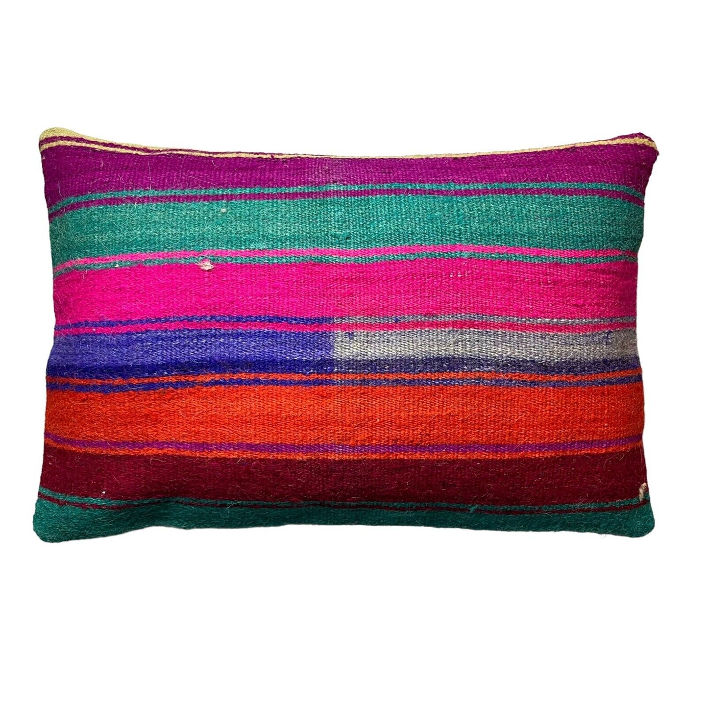 40x60 Cm Handgewebt Kelim Kissenbezug Vintage Kilim Cushion Cover , Boho,16'x24'