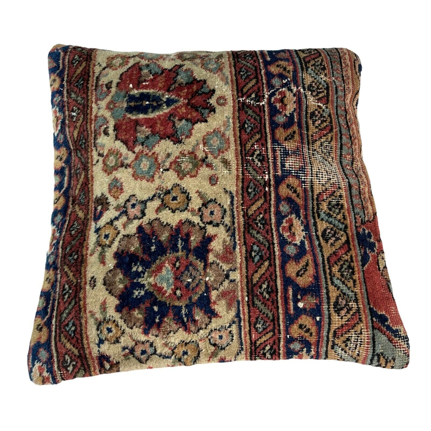 45 x 45 cm  , Vintage Turkish Cushion Cover ,  Vintage Handgemachte Kissenbezug