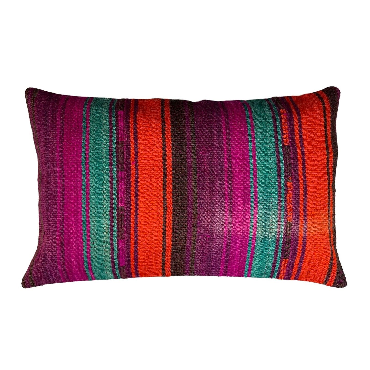 40x60 Cm Handgewebt Kelim Kissenbezug Vintage Kilim Cushion Cover , Boho,16'x24'