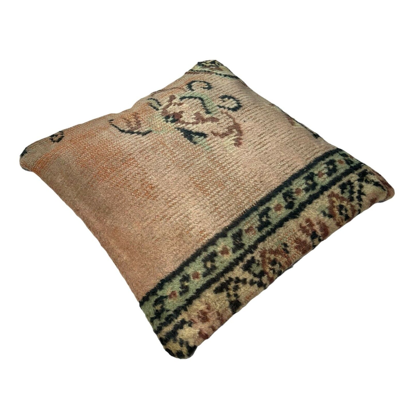 45 x 45 cm  , Vintage Turkish Cushion Cover ,  Vintage Handgemachte Kissenbezug