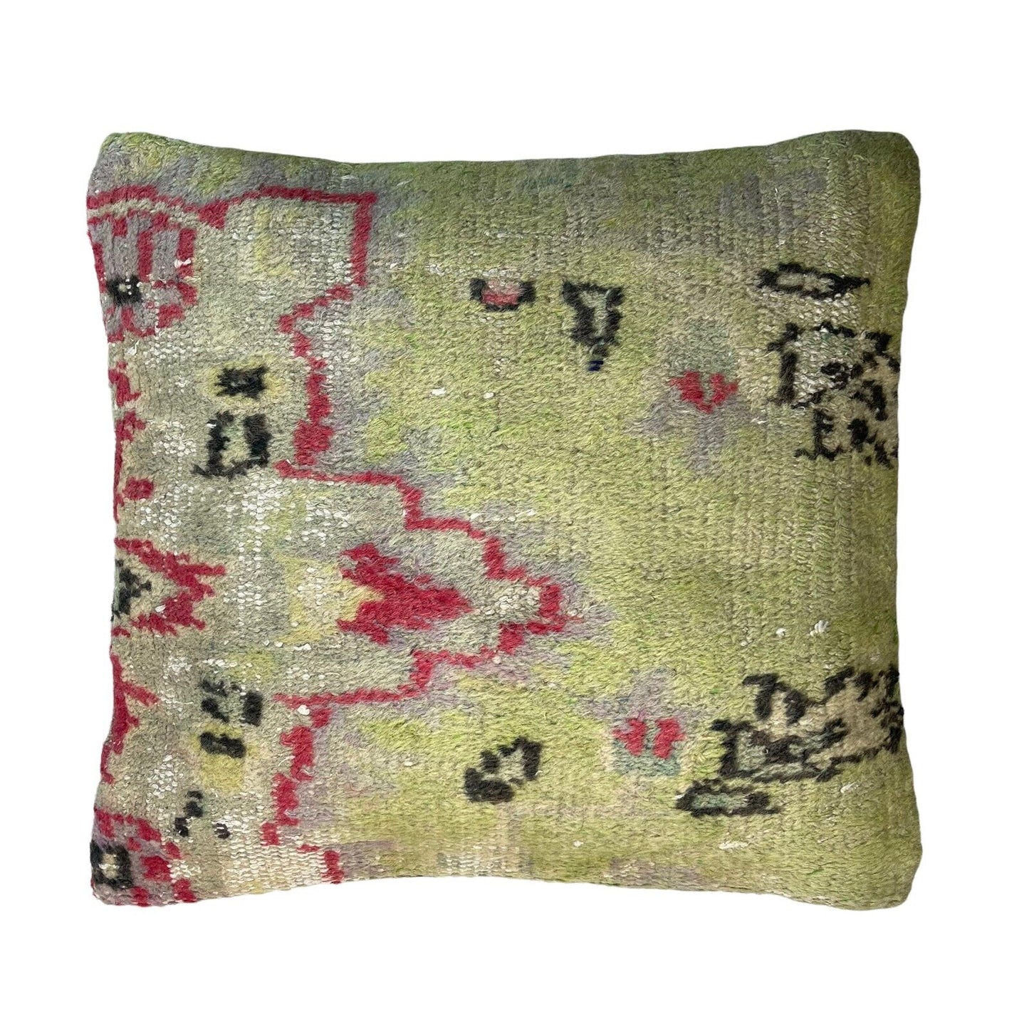 45 x 45 cm  , Vintage Turkish Cushion Cover ,  Vintage Handgemachte Kissenbezug