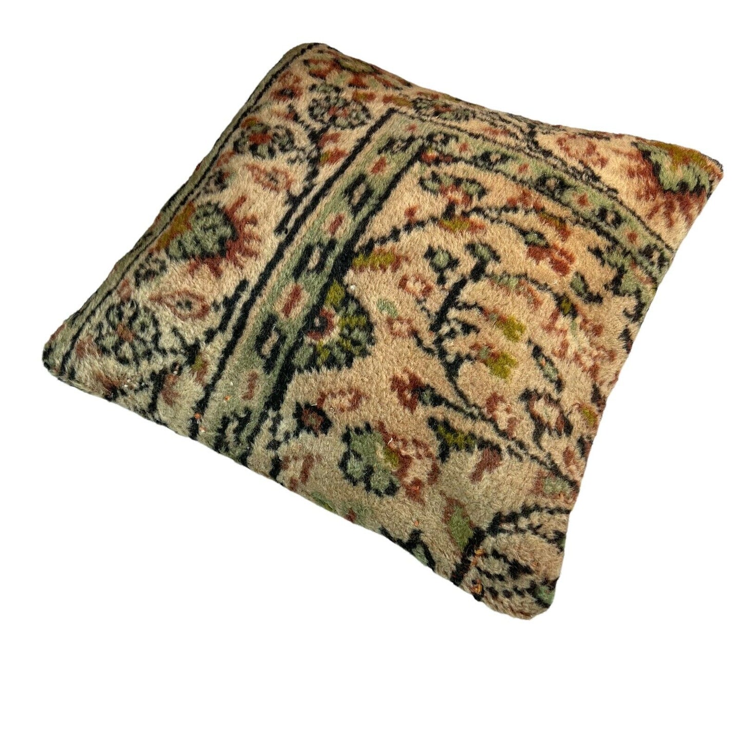 45 x 45 cm  , Vintage Turkish Cushion Cover ,  Vintage Handgemachte Kissenbezug