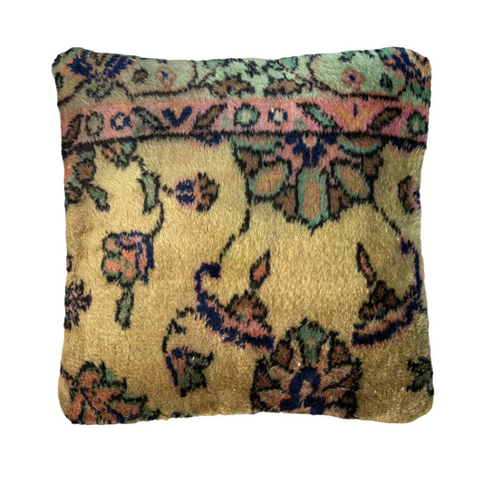 45 x 45 cm  , Vintage Turkish Cushion Cover ,  Vintage Handgemachte Kissenbezug